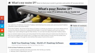 Find Your Router IP Address in Seconds With Our WebTool ...