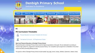 PE | Denbigh Primary School
