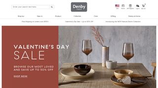 Denby Pottery | Dinner Sets, Tableware, Cookware & Glassware