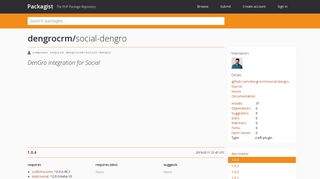 dengrocrm/social-dengro - Packagist