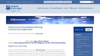 Digital Banking - Denison State Bank