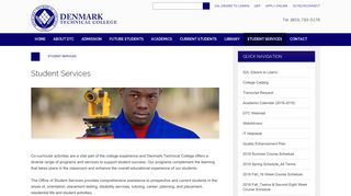 Student Services | Denmark Technical College