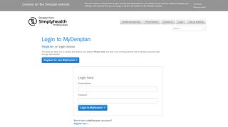 MyDenplan login | Denplan by Simplyhealth Professionals