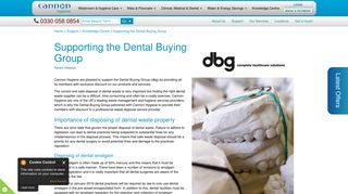 Working with The Dental Buying Group | Cannon Hygiene