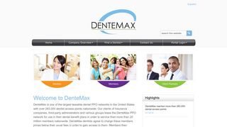 DenteMax Home | DenteMax Dental PPO Network