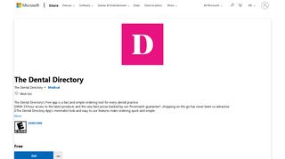 Get The Dental Directory - Microsoft Store