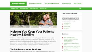 Information for Providers | Delta Dental of Colorado