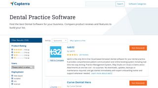 Top 20 Dental Practice Software 2019 - Compare Reviews - Capterra