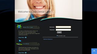 User Log In - Case Dental Care