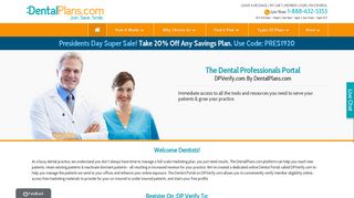 DentalPlans.com | Provider Portal