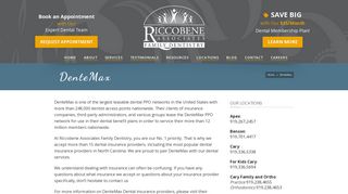 Accepting DenteMax Patients | Riccobene Associates Family Dentistry