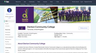 Denton Community College - Tes Jobs