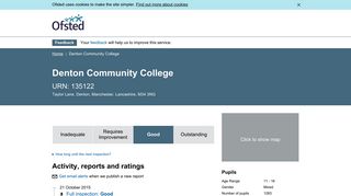 Ofsted | Denton Community College