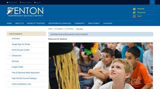 For Students / Overview - Denton ISD