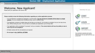 Denton ISD - Employment Application - applitrack.com