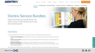 Dentrix Service Bundles | Dentrix