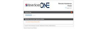 Henry Schein Practice Solutions - Support Portal - Remote Assistance