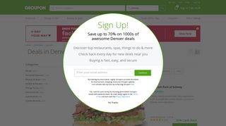 Denver Deals - Best Deals & Coupons in Denver, CO | Groupon