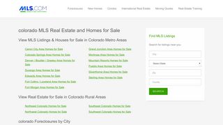 colorado Real Estate Property Listings - MLS.com
