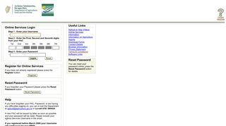 agfood.ie::IndividualLogin - Department of Agriculture