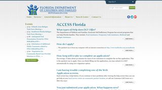 ACCESS Florida | Florida Department of Children and Families