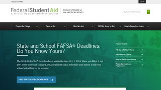 Federal Student Aid - ED.gov