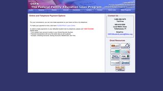 Online and Telephone Payment Systems - Florida Student Financial Aid