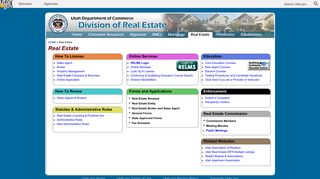 Utah Division of Real Estate - Utah.gov