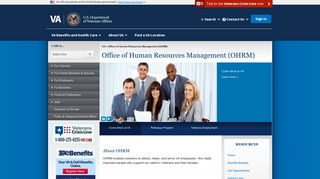 Office of Human Resources Management (OHRM) - VA.gov
