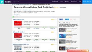 Department Stores National Bank Credit Cards: Reviews, Latest ...
