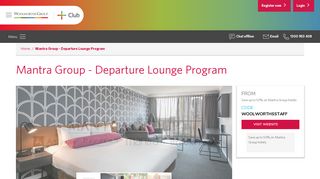 PlusClub Mantra Group - Departure Lounge Program