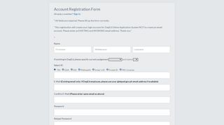 Sign-up | DepEd Online Application System