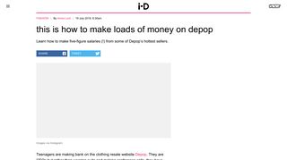 How to sell on Depop by 5 sellers who make six-figure salaries - i-D