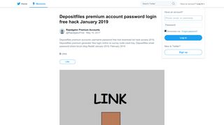 Depositfiles premium account password login free hack January 2019