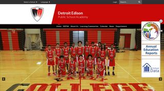 Detroit Edison Public School Academy: Home
