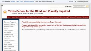 Free Web and Accessibility Courses from Deque University