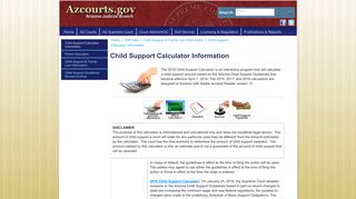 Child Support Calculator - Arizona Judicial Branch