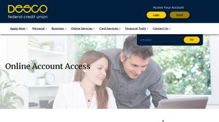 Online Account Access Desco Federal Credit Union