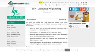QTP Descriptive Programming - Tutorialspoint