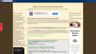 Write a Script to Login in to Gmail Account using QTP? - Quick Test ...
