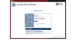 ESE Security Portal