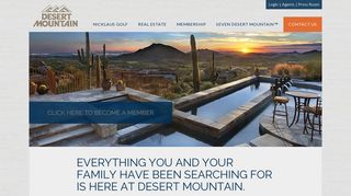 Desert Mountain Club - Scottsdale Private Golf Courses and Golf ...