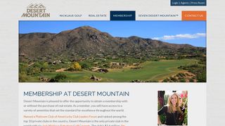 Club Membership Information - Desert Mountain Club Scottsdale ...