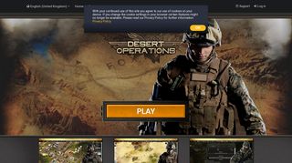 Desert Operations - The Free2Play Military Browsergame - Gamigo