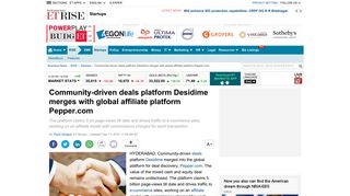 Community-driven deals platform Desidime merges with global ...
