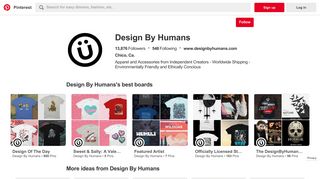 Design By Humans (designbyhumans) on Pinterest