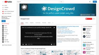 DesignCrowd - YouTube