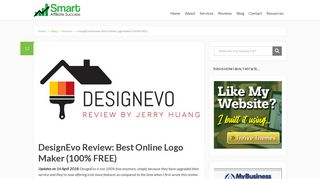 DesignEvo Review: Best Online Logo Maker (100% FREE)