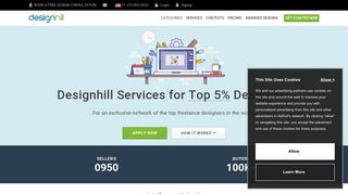 Start Selling Custom Services on Designhill
