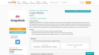 Logo Maker | DesignMantic | CabinetM